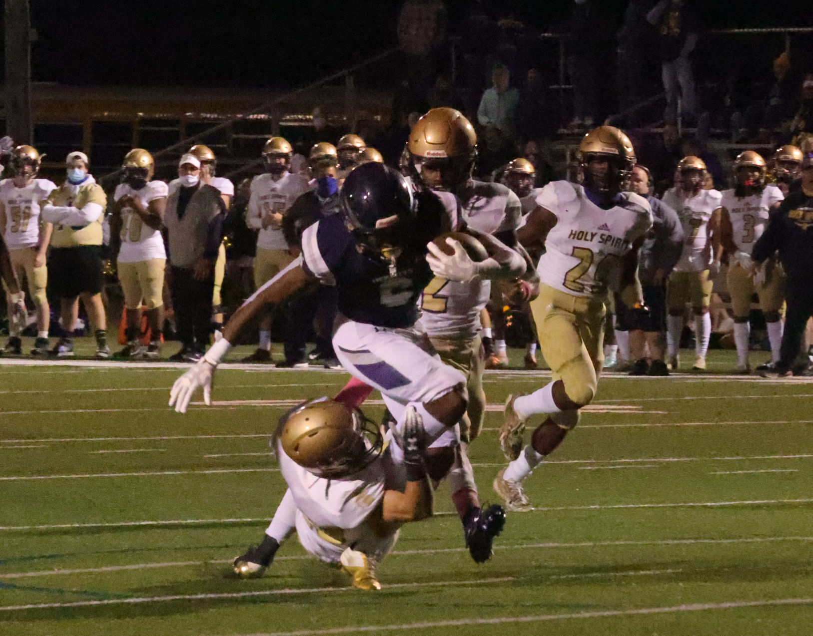 St. Augustine Prep vs Holy Spirit football game